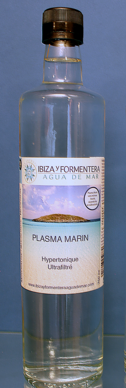 Agua de mar plasma marino 750 ml Ibiza y formentera